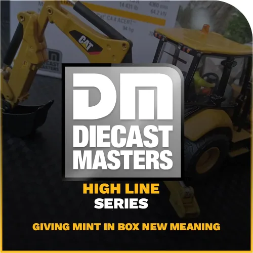 Miniatura 8 de Diecast Masters Caterpillar 420F2 It Retroexcavadora Cargadora Serie High Line Vehículo