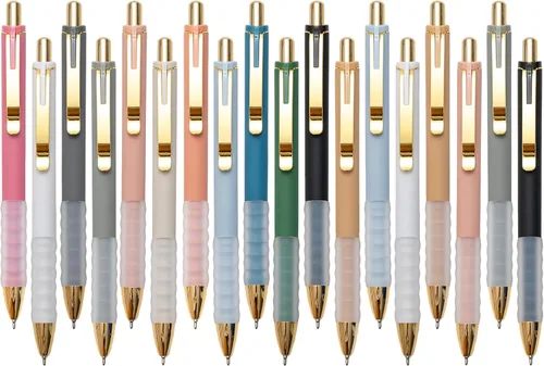 Miniatura 8 de Bolígrafos Esferográficos 18 piezas, Punta Media, Escritura Suave, Bolígrafos a Granel, Tinta Negra, 3/64 de Pulgada (1.0 mm), Bolígrafos