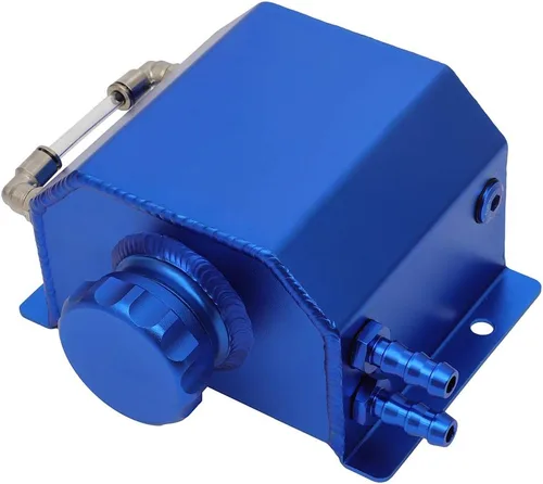 Miniatura 9 de SCITOO Tanque de Radiador Botella de Reserva de Refrigerante de Recuperación de Desbordamiento [Con Sensor y con Tapa] 1L Universal Azul Reemplazo #