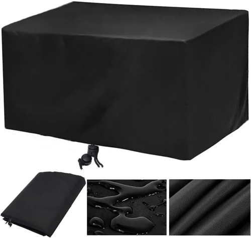 Miniatura 11 de Cubiertas para muebles de patio, cubierta impermeable para sofá al aire libre de 48 x 36 pulgadas, cubierta para juego de comedor al aire libre