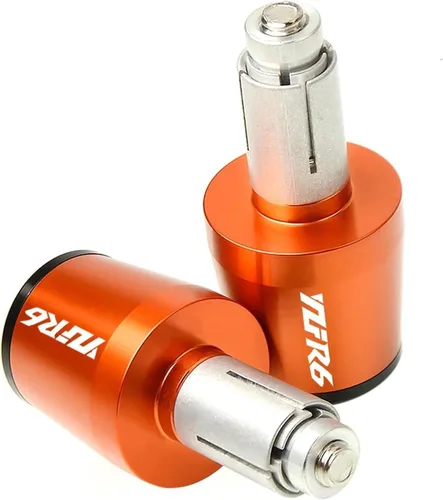 Miniatura 3 de Accesorios de motocicleta 7/8 "0.866 in manillar empuñaduras mango barra extremo tapa para Yamaha YZF R6 1999 2000 2001 2002 2003 2007-2016