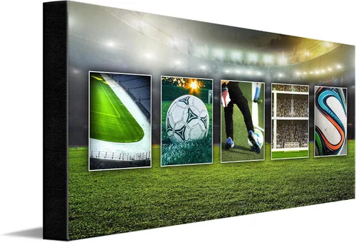 Personal-Prints SOCCER - Lámina de Arte con Nombre Personalizado | Regalo Personalizado para el Jugador de Fútbol, Equipo o Entrenador | Arte de