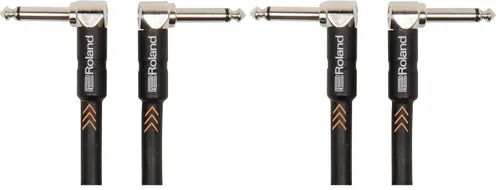 Miniatura 4 de Roland Black Series - Cable de instrumento recto/recto, conector de 1/4 de pulgada, 25 pies