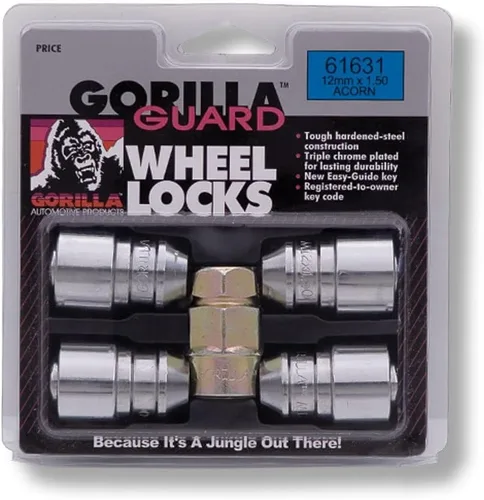 Miniatura 9 de Gorilla Automotriz GORILLA LOCK ACORN 1/2 CHR CLAM - 71481N