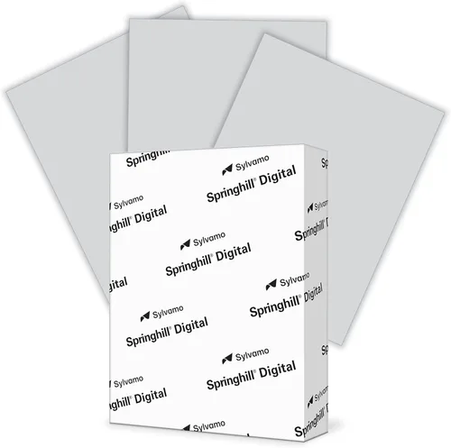 Miniatura 19 de Papel de cartulina Springhill de color azul Crema