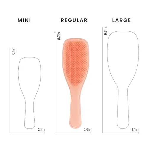Miniatura 8 de Tangle Teezer Cepillo desenredante definitivo para cabello húmedo y seco, elimina nudos y reduce la rotura para todo tipo de cabello, albaricoque