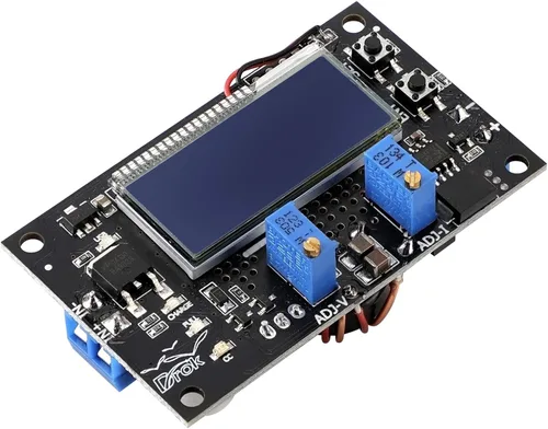 Miniatura 6 de DROK Regulador de voltaje Buck Boost, DROK DC 6-30V a DC 0.5-30V Convertidor de voltaje ajustable de 5V 12V 24V, módulo transformador de 4A 60W