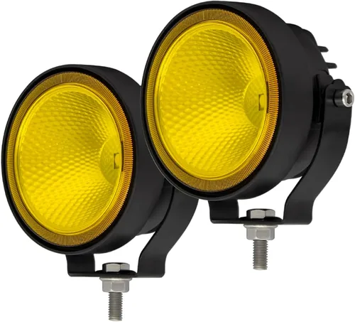 Miniatura 8 de Luces antiniebla LED redondas para conducción todoterreno, 2 unidades, 4 pulgadas, superbrillantes, luces auxiliares de trabajo, luces de zanja