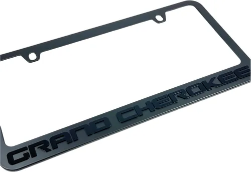 Miniatura 3 de Eurosport Daytona Marco para matrícula Jeep Grand Cherokee, color negro con escritura negra
