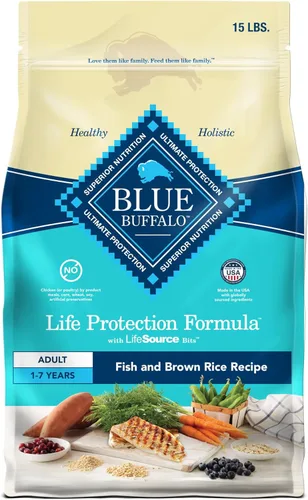 Miniatura 16 de Blue Buffalo Life Protection Formula Alimento Seco para Perros Adultos, Ayuda a Desarrollar y Mantener Músculos Fuertes, Hecho con Ingredientes