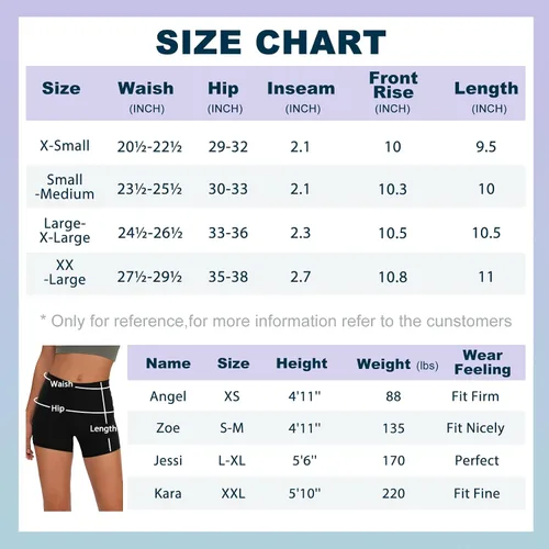 Miniatura 5 de 3 Pack Yoga Shorts - 3" Spandex High Waisted Volleyball Booty Shorts for Women Soft Tummy Control Dance Biker