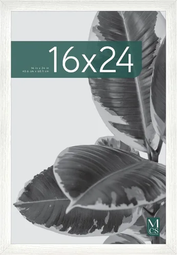 Miniatura 19 de MCS Studio Gallery Marco para Póster de 16x24 Pulgadas, Veta de Madera Negra, Madera Diseñada, Colgado Vertical y Horizontal en Pared, Marco Grande