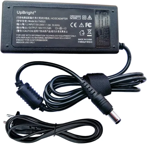 UpBright Adaptador CA/CC de 16 V compatible con Yamaha P-120 Pro P-120S P120 S P120S PA-300C PA300C PA-300 C PA300 teclado generador de tono de