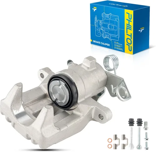 Miniatura 25 de PHILTOP Pinza de freno delantera compatible con S10 1982-2003, Sonoma 1991-2003, Camaro 1982-1992, El Camino 1978-1987, Monte Carlo 1978-1988