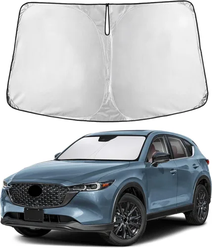 Miniatura 112 de Autovir Parasol para parabrisas Rivian R1S 2022-2024 2025 2026, parasol para ventana delantera, protección UV, bloqueador de calor, accesorios