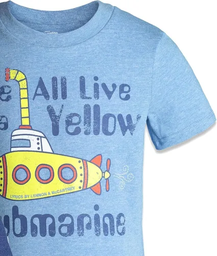Miniatura 3 de Lyrics by Lennon and McCartney Paquete de 5 camisetas gráficas de bebé a niño grande