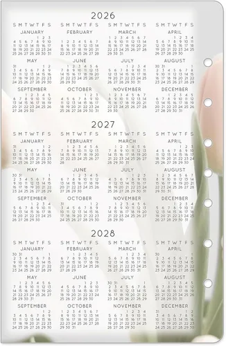 Miniatura 4 de FranklinCovey - Recambio de planificador Blooms Una página por día encuadernado en anillo (clásico, enero 2026 - diciembre 2026)