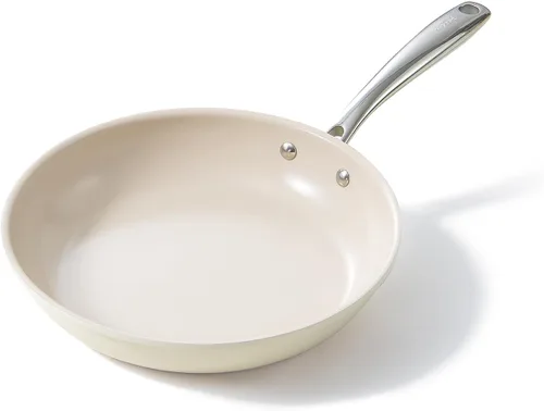 Miniatura 12 de Sartenes antiadherentes de cerámica Redchef, sartén antiadherente para huevos, sartenes de 8 pulgadas antiadherentes aptas para cocina con mango