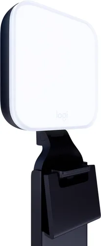 Logitech para Creadores Litra Glow Luz LED Premium para Transmisión en Vivo con TrueSoft, montaje ajustable, iluminación de video para grabar