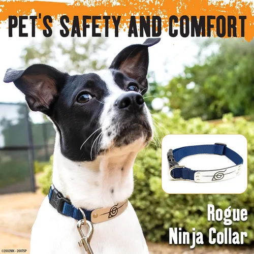 Miniatura 5 de Collar de Perro Naruto para Perros Grandes, Mediano, Collares para Cachorros XS/Pequeños – Collar de Perro de Anime Naruto Shippuden Hidden Leaf