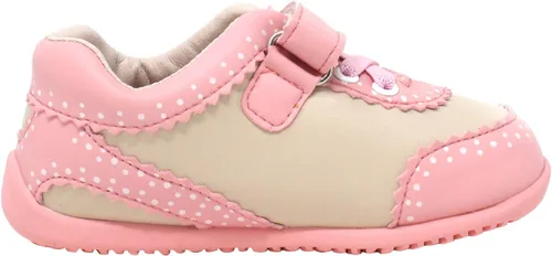 Miniatura 2 de Momo Baby Girls First Walker - Zapatillas de deporte de piel para bebé