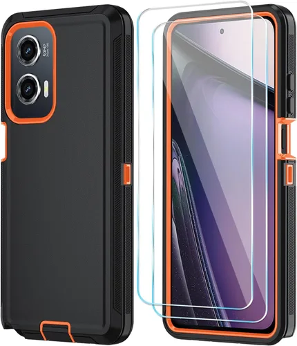 Miniatura 13 de Qinmay Funda para Motorola Moto G Stylus 5G 2024 con protector de pantalla HD, resistente, a prueba de golpes y caídas, funda de 3 capas para Moto G