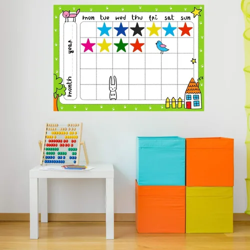 Miniatura 5 de Outus 120 pequeñas estrellas magnéticas – Bonitos imanes en forma de estrella de colores para niños, tabla de recompensas, aula, pizarra blanca