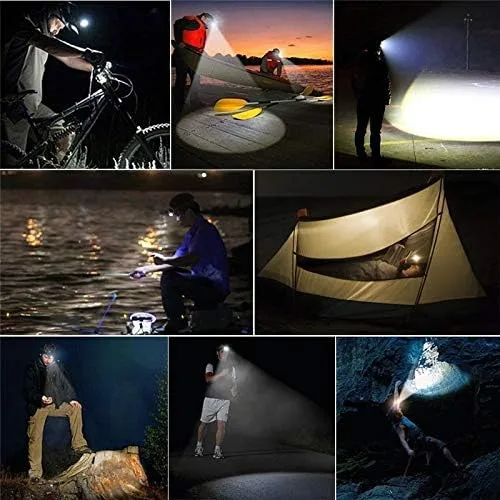 Miniatura 6 de Luz de pesca de alta potencia LED faro faro 10000 lúmenes Led lámpara de cabeza campamento caminata luz de emergencia Pesca equipo al aire libre