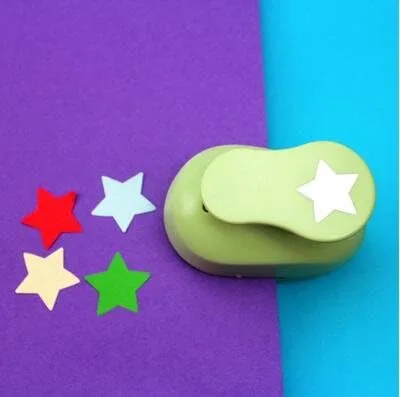 Miniatura 24 de Fascola Perforadora de papel de 5/8 pulgadas, para álbumes de recortes, grabado, corte de niños, perforadora hecha a mano (mariposa 1)