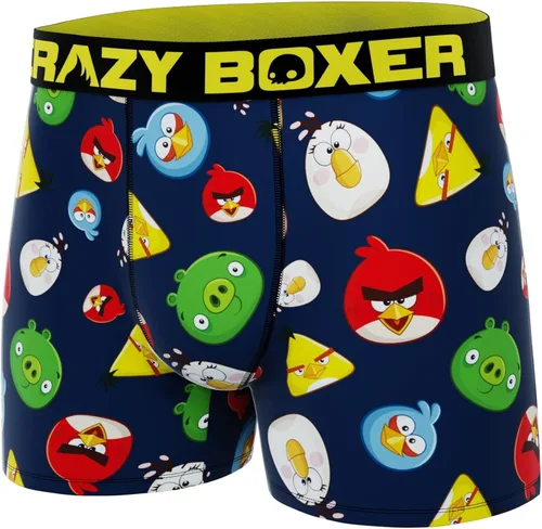 Miniatura 2 de CRAZYBOXER Angry Birds All Characters - Calzoncillos tipo bóxer para hombre