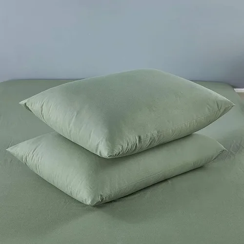 Miniatura 4 de INDACORIFY Funda de edredón de algodón en color verde oliva, ropa de cama bohemia 100% algodón lavado, funda de edredón tamaño Queen, funda de cama