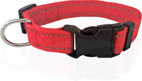 Miniatura 9 de Collar ajustable de nailon para perro, collar para mascotas de 1 pulgada, 3/4 pulgadas, 5/8 pulgadas de ancho, para perros grandes, medianos