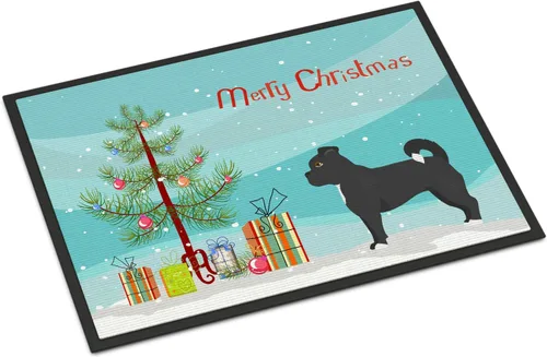 Miniatura 261 de Caroline's Treasures CK3799MAT Akita Shepherd - Tapete de árbol de Navidad de 18 x 27 pulgadas, tapete para puerta delantera, interior y exterior