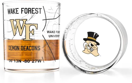 Miniatura 59 de Greenline Goods – Vasos de Whiskey de la Universidad Estatal de Michigan Spartans (Set de 2), 10 oz – Logo de Color Completo + Mapa del Campus