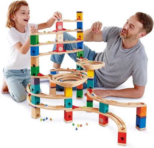 Miniatura 6 de La galardonada construcción de mármol de madera Hape Quadrilla - The Cyclone