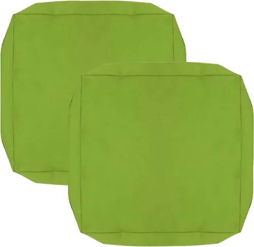Miniatura 22 de FLYMEI Patio Cushion Covers 16x16x2.5 Waterproof Outdoor Cushion Cover Replacement 1Packs Outdoor Seat Cushion Slipcover for Rattan Chair Sofa, Beige