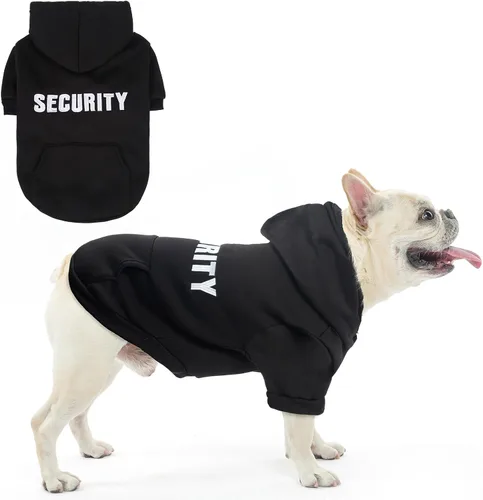 Miniatura 28 de SCENEREAL Sudadera de seguridad con capucha para perros grandes, medianos y pequeños, para niños y niñas, disfraz de perro suave con agujero para #1