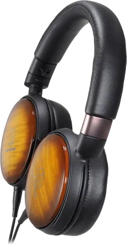Miniatura 3 de Audio-Technica ATH-WP900 Auriculares Over-Ear de Alta Resolución, Arce Flameado/Negro