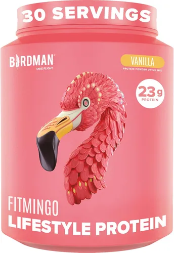 Miniatura 13 de BIRDMAN Fitmingo Proteína vegana en polvo con inositol, potenciadores de colágeno, ácido hialurónico y vitaminas Bajo en carbohidratos, sin