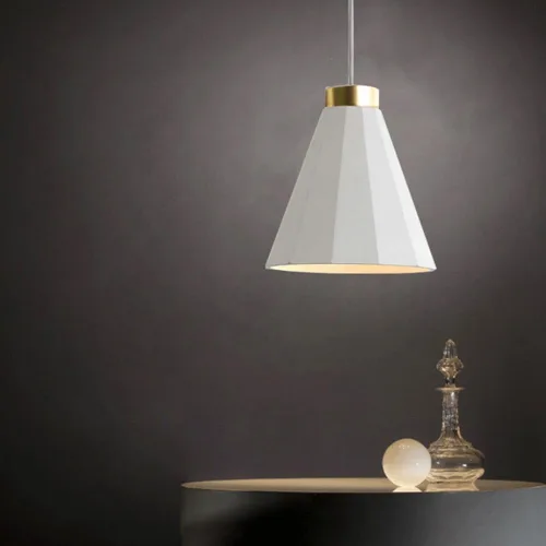 Miniatura 3 de Luces colgantes de cemento industrial vintage, lámpara colgante de hormigón gris de mediados de siglo con acabado dorado, cable ajustable E27/E26