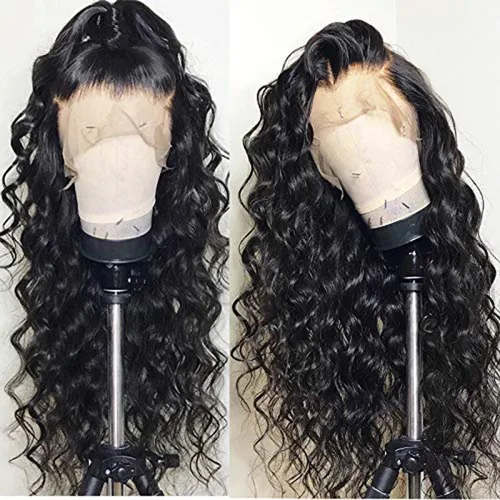 Miniatura 3 de Peluca de cabello humano con encaje frontal transparente HD de 13 x 6 pulgadas, densidad del 300 %, para mujer, 100% cabello humano Remy