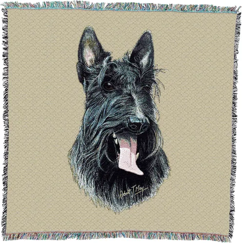 Miniatura 15 de Pure Country Weavers Airedale Terrier - Manta cuadrada de regazo por Robert May - Grupo Terrier, regalo para los amantes de los perros, manta