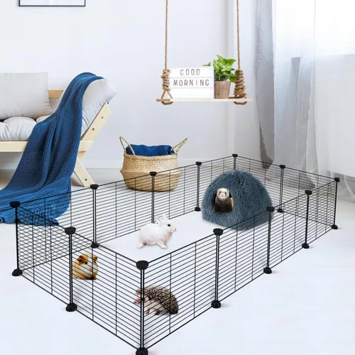 Miniatura 7 de YUEPET Cama de conejillo de indias de felpa calmante, piel de conejo cálida para hámsters, erizos, hurones, conejos enanos y otros animales pequeños