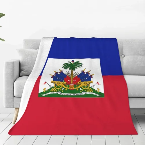 Miniatura 15 de Bonita manta de bandera de Costa Rica súper suave de 60 x 50 pulgadas para cama, sofá, silla, campamento, sala de estar y oficina Bandera de Costa