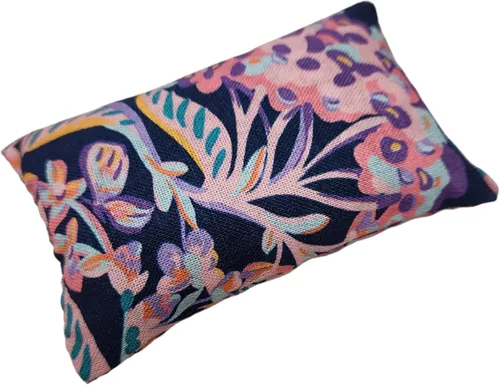 Miniatura 17 de Emery - Alfiletero para costura, relleno de arena abrasiva, hecho a mano en Estados Unidos (2 x 3 pulgadas, flores en negro)
