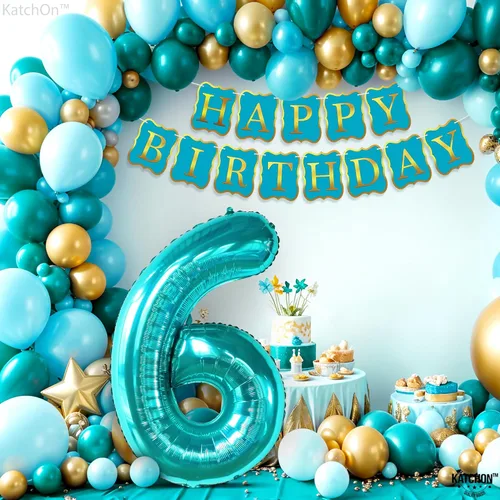 Miniatura 28 de KatchOn, Globo azul del número 1 para el primer cumpleaños, grande, 40 pulgadas, globo azul número 1 para primer cumpleaños, globo azul marino