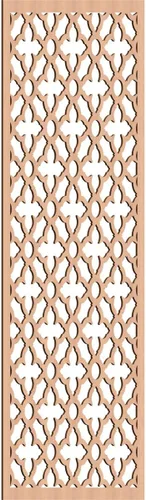 Miniatura 103 de Madison Paneles de pared decorativos de madera con calado, 9 3/8 pulgadas de ancho x 24 3/8 pulgadas de alto x 3/8 de alto, roble rojo rojo (Red Oak)