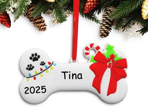 Miniatura 10 de Ornamento de Navidad 2025 del Primer Bebé Niño Personalizado Decoración de Bebé Niño Ornamento del Árbol de Navidad Primer Recuerdo Personalizado