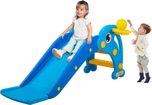 Miniatura 10 de TOBBI - Tobogán para niños, para interiores y exteriores Rosa