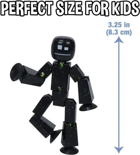Miniatura 3 de Zing StikBot Paquete Dual - Incluye 2 StikBots - Figuras de Acción Coleccionables y Accesorios, Animación Stop Motion, A partir de 4 años